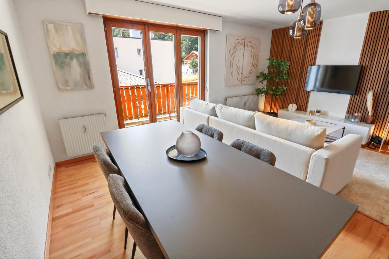 Logement Chaleureux Au Coeur De La Station Crans-Montana Extérieur photo