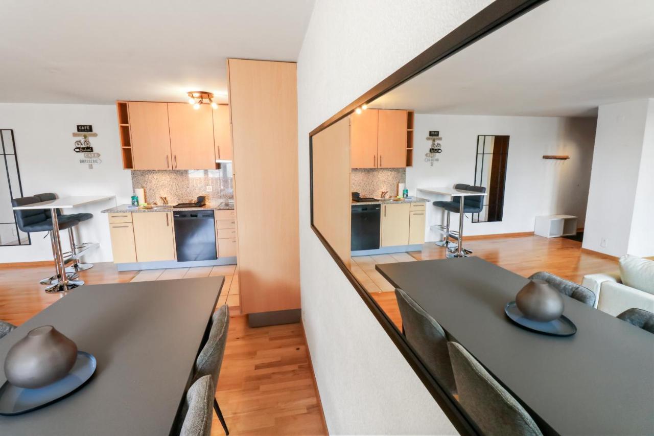 Logement Chaleureux Au Coeur De La Station Crans-Montana Extérieur photo