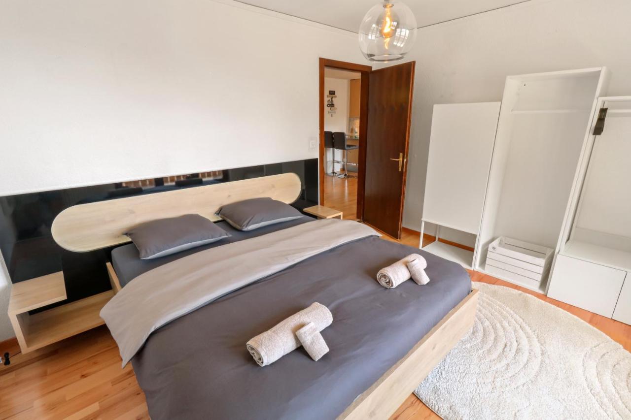 Logement Chaleureux Au Coeur De La Station Crans-Montana Extérieur photo