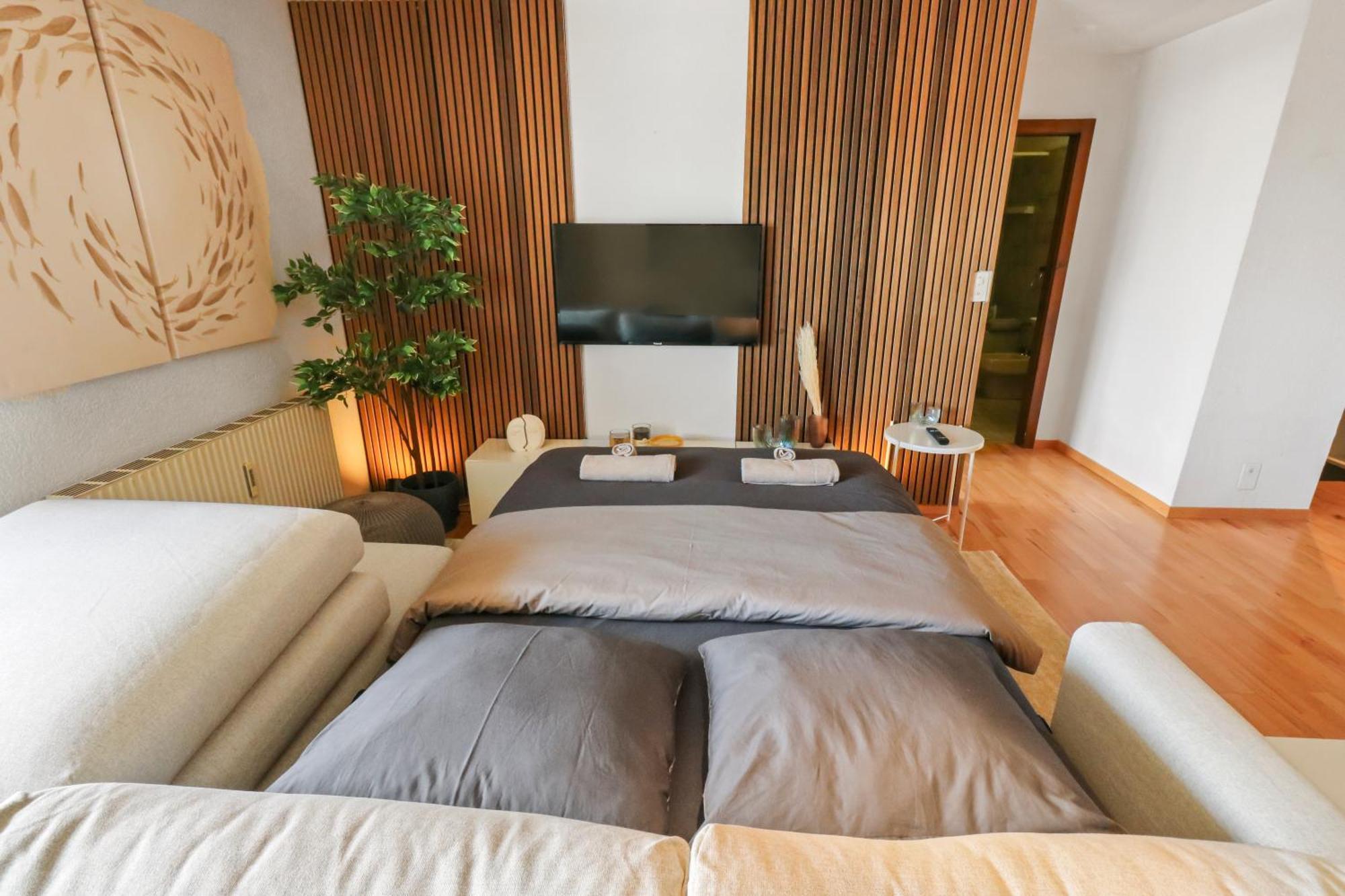 Logement Chaleureux Au Coeur De La Station Crans-Montana Extérieur photo